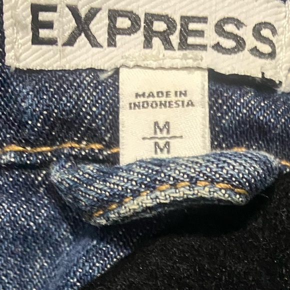 Express Dark Blue Jean Jacket - Picture 2 of 8